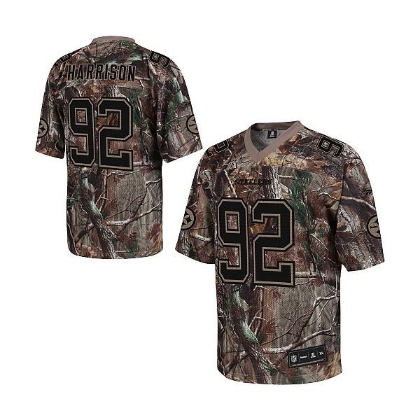 James Harrison Pittsburgh Football Jersey - Pittsburgh #92 Football Jersey(Camo)