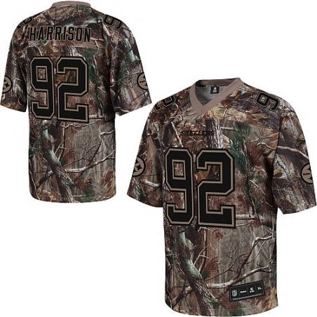 James Harrison Pittsburgh Football Jersey - Pittsburgh #92 Football Jersey(Camo)