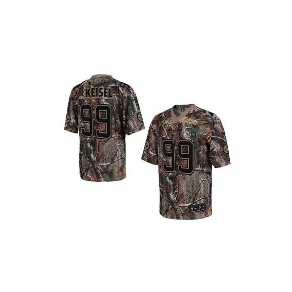 Brett Keisel Pittsburgh Football Jersey - Pittsburgh #99 Football Jersey(Camo)