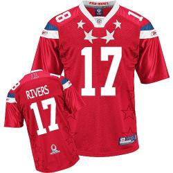 Phillip Rivers San Diego Football Jersey - San Diego #17 Football Jersey(2011 Pro Bowl)