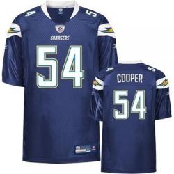 Stephen Cooper San Diego Football Jersey - San Diego #54 Football Jersey(Navy)