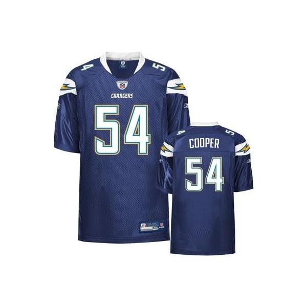 Stephen Cooper San Diego Football Jersey - San Diego #54 Football Jersey(Navy)
