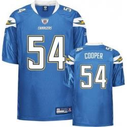 Stephen Cooper San Diego Football Jersey - San Diego #54 Football Jersey(Powder Blue)