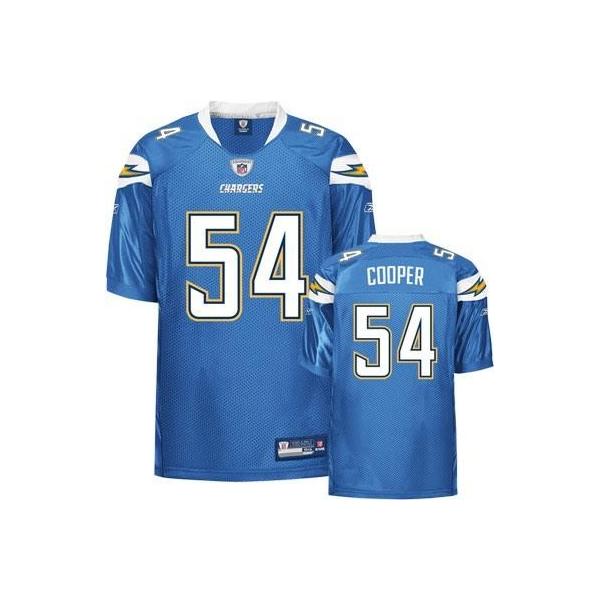 Stephen Cooper San Diego Football Jersey - San Diego #54 Football Jersey(Powder Blue)