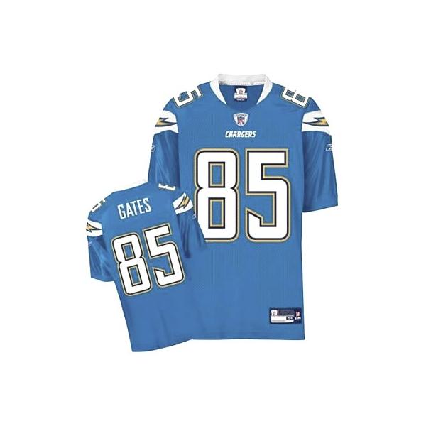 Antonio Gates San Diego Football Jersey - San Diego #85 Football Jersey(Powder Blue)