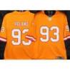 Buccaneers #93 Benji Roland Orange Football Jersey Stitched