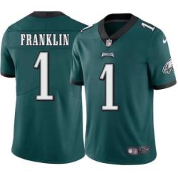 Philadelphia Eagles #1 Tony Franklin Stitched Orange Football Jersey