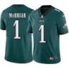 Philadelphia Eagles #1 Mat McBriar Stitched Orange Football Jersey
