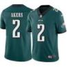 Philadelphia Eagles #2 David Akers Stitched Orange Football Jersey