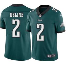 Philadelphia Eagles #2 Steve DeLine Stitched Orange Football Jersey