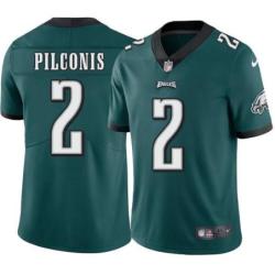 Philadelphia Eagles #2 Joe Pilconis Stitched Orange Football Jersey