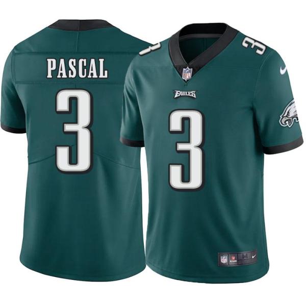 Philadelphia Eagles #3 Zach Pascal Stitched Orange Football Jersey