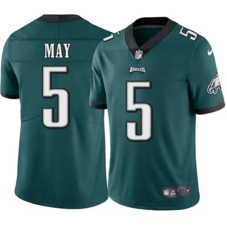 Philadelphia Eagles #5 Dean May Stitched Orange Football Jersey
