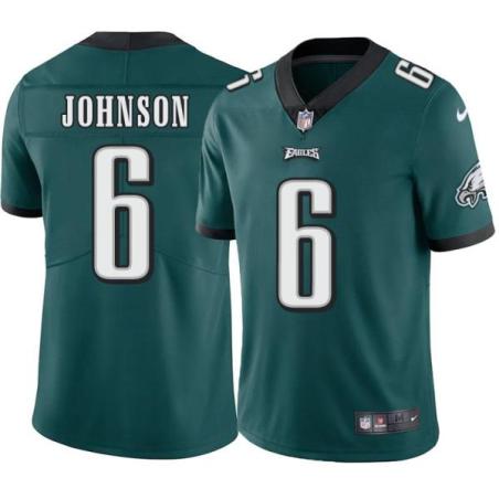 Philadelphia Eagles #6 Lee Johnson Stitched Orange Football Jersey