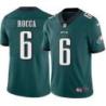 Philadelphia Eagles #6 Saverio Rocca Stitched Orange Football Jersey