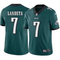 Philadelphia Eagles #7 Sean Landeta Stitched Orange Football Jersey