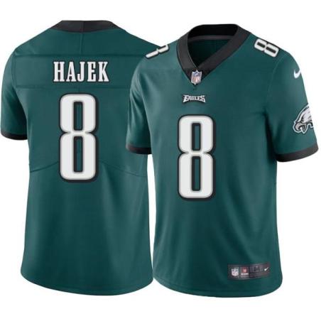 Philadelphia Eagles #8 Chuck Hajek Stitched Orange Football Jersey