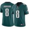 Philadelphia Eagles #8 Dirk Johnson Stitched Orange Football Jersey