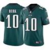 Philadelphia Eagles #10 Adrian Burk Stitched Orange Football Jersey