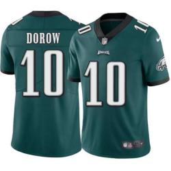 Philadelphia Eagles #10 Al Dorow Stitched Orange Football Jersey