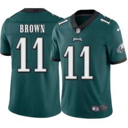 Philadelphia Eagles #11 A.J. Brown Stitched Orange Football Jersey