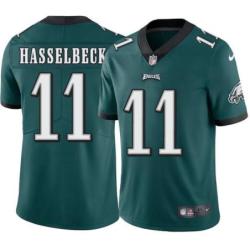 Philadelphia Eagles #11 Tim Hasselbeck Stitched Orange Football Jersey