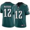 Philadelphia Eagles #12 Ed Matesic Stitched Orange Football Jersey
