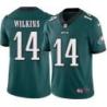 Philadelphia Eagles #14 Jeff Wilkins Stitched Orange Football Jersey