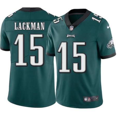 Philadelphia Eagles #15 Rick Lackman Stitched Orange Football Jersey
