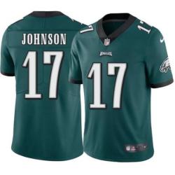 Philadelphia Eagles #17 KeeSean Johnson Stitched Orange Football Jersey