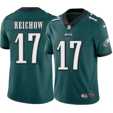 Philadelphia Eagles #17 Jerry Reichow Stitched Orange Football Jersey