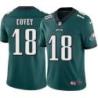 Philadelphia Eagles #18 Britain Covey Stitched Orange Football Jersey