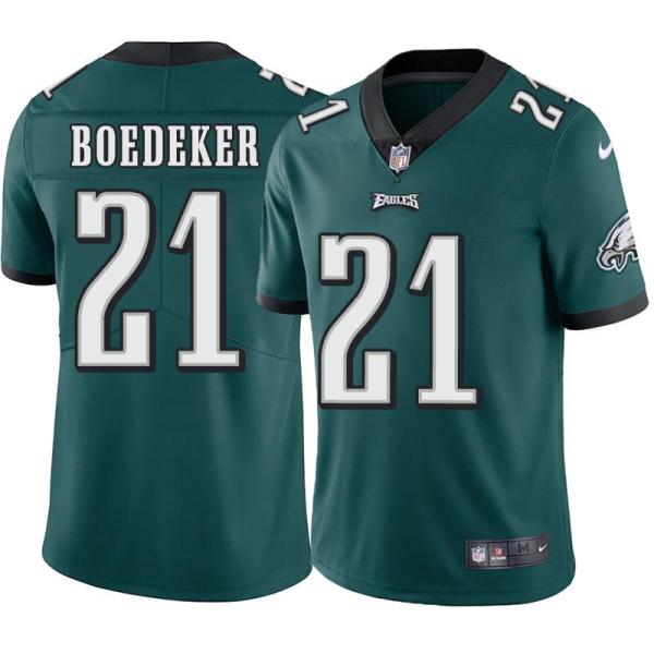 Philadelphia Eagles #21 Bill Boedeker Stitched Orange Football Jersey
