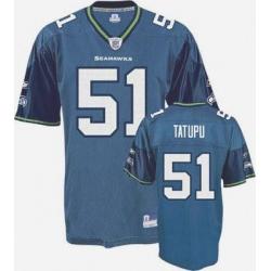 Lofa Tatupu Seattle Football Jersey - Seattle #51 Football Jersey(Blue)