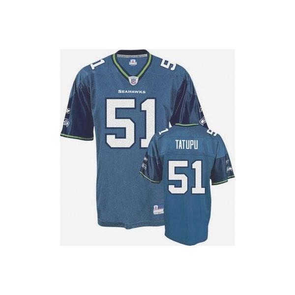 Lofa Tatupu Seattle Football Jersey - Seattle #51 Football Jersey(Blue)