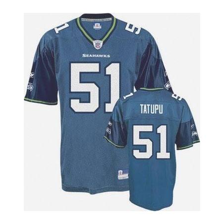 Lofa Tatupu Seattle Football Jersey - Seattle #51 Football Jersey(Blue)