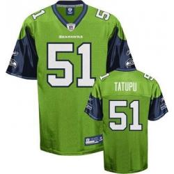 Lofa Tatupu Seattle Football Jersey - Seattle #51 Football Jersey(Green)