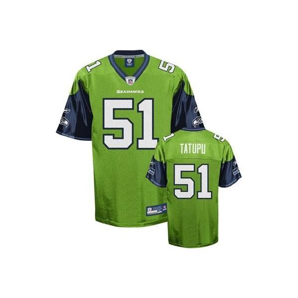 Lofa Tatupu Seattle Football Jersey - Seattle #51 Football Jersey(Green)