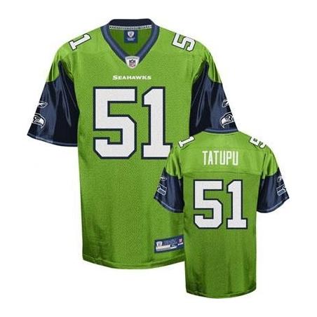 Lofa Tatupu Seattle Football Jersey - Seattle #51 Football Jersey(Green)