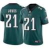Philadelphia Eagles #21 Ray Jones Stitched Orange Football Jersey