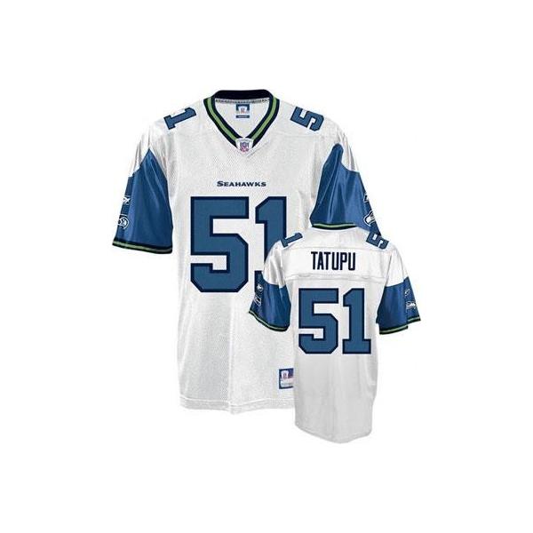 Lofa Tatupu Seattle Football Jersey - Seattle #51 Football Jersey(White)