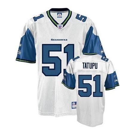 Lofa Tatupu Seattle Football Jersey - Seattle #51 Football Jersey(White)