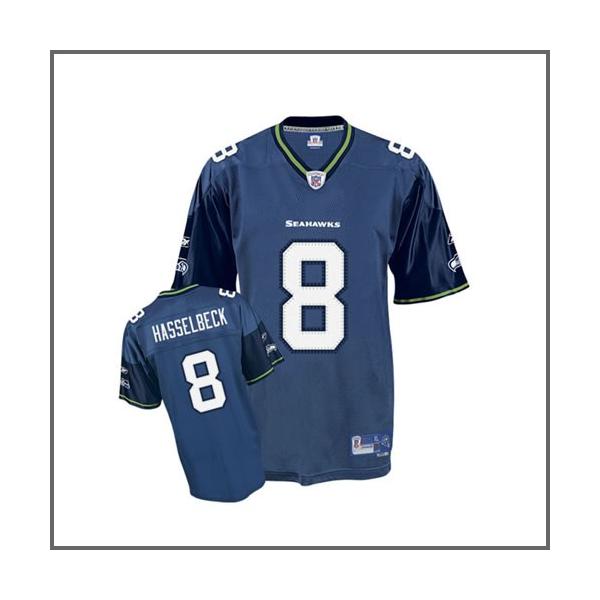 Matt Hasselbeck Seattle Football Jersey - Seattle #8 Football Jersey(Blue)