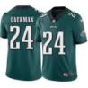 Philadelphia Eagles #24 Rick Lackman Stitched Orange Football Jersey