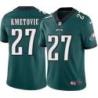 Philadelphia Eagles #27 Pete Kmetovic Stitched Orange Football Jersey