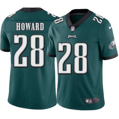 Philadelphia Eagles #28 Jordan Howard Stitched Orange Football Jersey