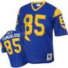 Blue Throwback Jack Youngblood St Louis Rams #85 Football Jersey