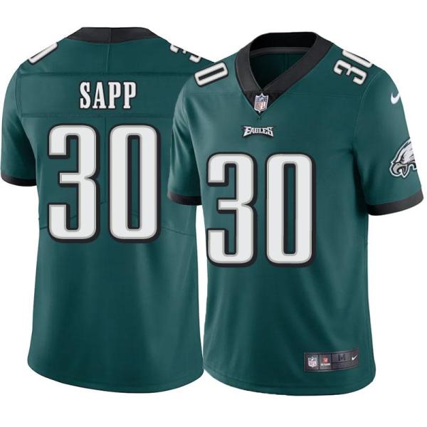 Philadelphia Eagles #30 Theron Sapp Stitched Orange Football Jersey