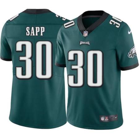 Philadelphia Eagles #30 Theron Sapp Stitched Orange Football Jersey