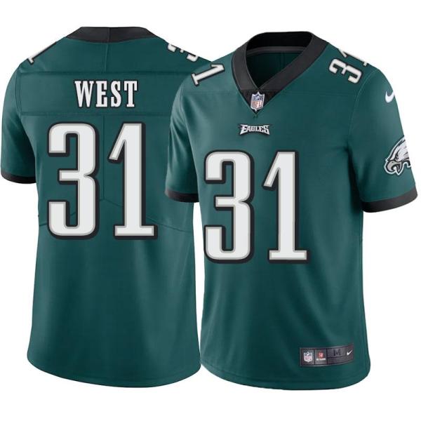 Philadelphia Eagles #31 Troy West Stitched Orange Football Jersey